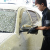 車楽のスタッフが洗車方法を教えてくれるので、洗車未経験でも安心！