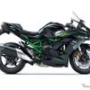 カワサキ Ninja H2 SX SE（メタリックカーボングレー×メタリックディアブロブラック）