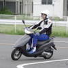 二輪安全運転診断アプリのデモンストレーション