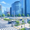 名古屋駅交差点（イメージ）