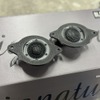 ダッシュ上部のツイーター取り付けスペースに角度をつけたツイーターパネルを設置するのも3Dプリンターならではの成型となる