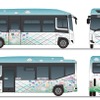 自動運転バスラッピングデザイン