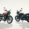 トライアンフ ボンネビル T40とボンネビル T40 ブラック