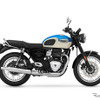 トライアンフ ボンネビル T40（エージャンブルー／フュージョンホワイト）
