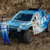 トヨタGAZOOレーシング『DKR GR FCハイラックス』とドライバーのダニア・アキール