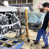 長野・飯田の中学2年生が、フレーム修正から溶接・塗装まで本格体験…「車社会を支える」仕事の尊さを知る
