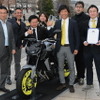 グランプリを獲得したヤマハ発動機のデザインチーム