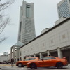エントリー車両は横浜美術館に展示され、一般者も見学できた