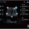三菱電機『ダイヤトーンサウンドナビ』の“タイムアライメント”の調整画面。