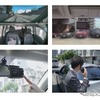 新たな提供価値。上段左から：360度撮影機能、駐車監視機能、下段左から：常時通報機能、車外持ち出し機能