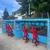折りたたみ電動バイクシェアリング 「Shaero」のステーション数が拡大、沖縄・宮古島に初のリゾート型ステーション