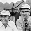藤澤武夫（向かって右）と本田宗一郎（1973年）