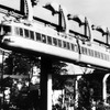 1958年、開業直後の上野モノレール