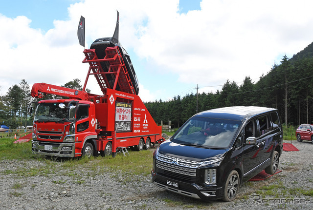 三菱自動車「4WD登坂キット体験イベント」（資料画像）