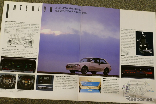トヨタ・カローラFX（初代）当時のカタログ