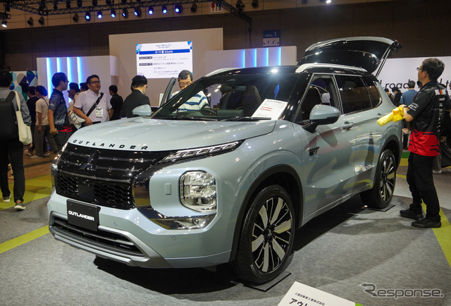 三菱 アウトランダーPHEV 新型（ジャパンモビリティショー ビズウィーク2024）