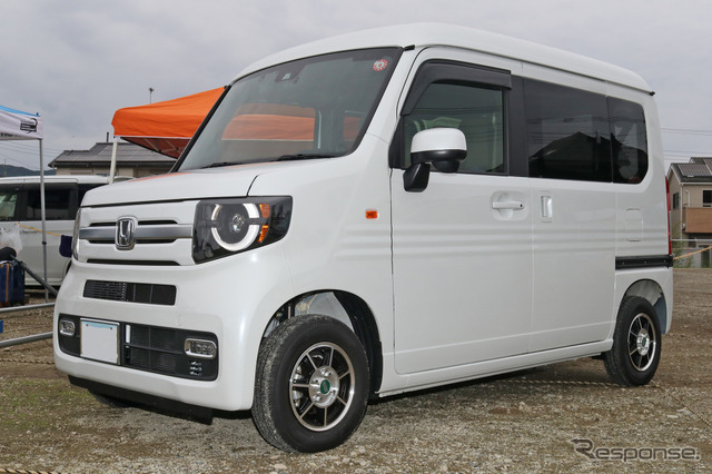 ホンダ N-VAN（ジャンライン＆パートナーズのデモカー）