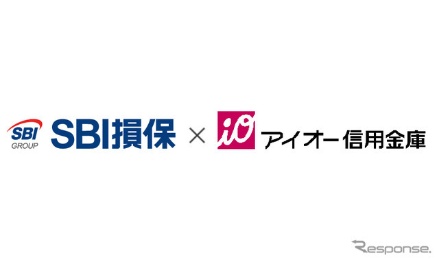 SBI損保とアイオー信用金庫のロゴ