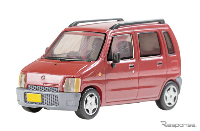 スズキとコラボレーションしたカプセルトイ「Figure Vehicle SUZUKI WAGON R(スズキ ワゴンアール)」