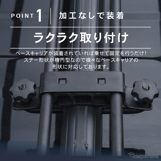 クラフトワークスが新型『ランドクルーザー250』専用ルーフキャリアを発売