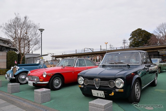 ニューイヤークラシックカーミーティング in 佐野うんめぇもん祭り