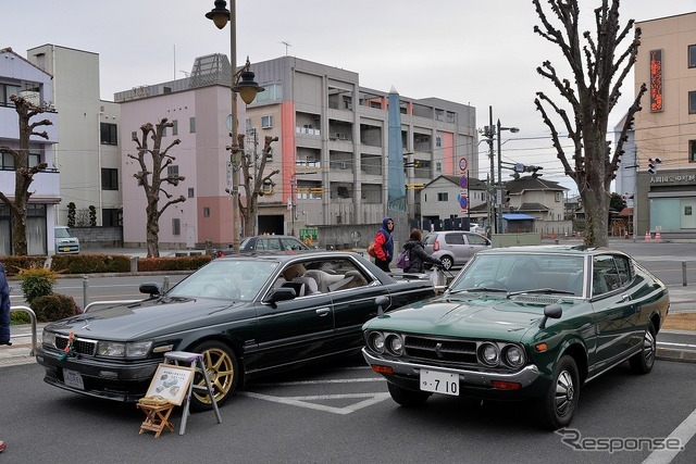 ニューイヤークラシックカーミーティング in 佐野うんめぇもん祭り