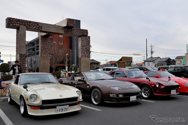 ニューイヤークラシックカーミーティング in 佐野うんめぇもん祭り