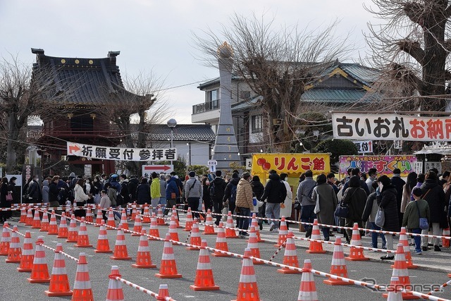 ニューイヤークラシックカーミーティング in 佐野うんめぇもん祭り