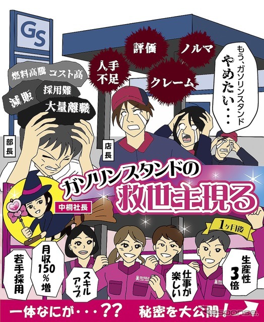 燃料収益がゼロでも生き残れるガソリンスタンド…中桐石油、IAAE 2025で「びかラボ」を訴求へ