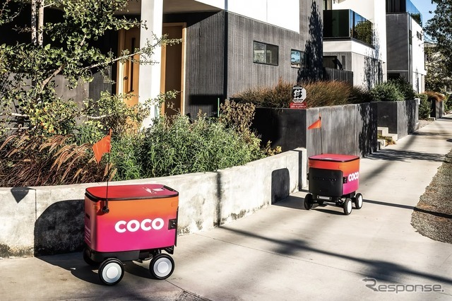 海外における中速・中型ロボットの活用状況：Coco