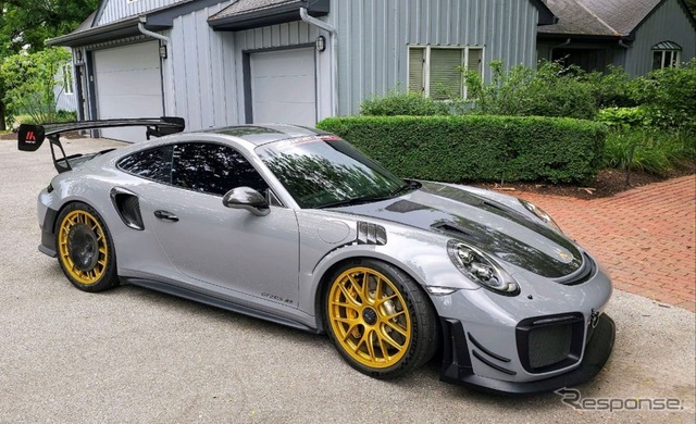 2018年のポルシェ911 GT2 RS MR（マンタイレーシング）