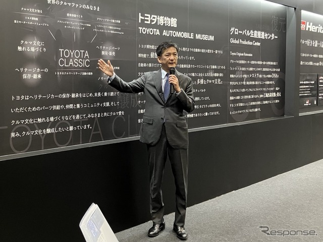 トヨタ博物館の榊原康裕館長（オートモビルカウンシル2025）