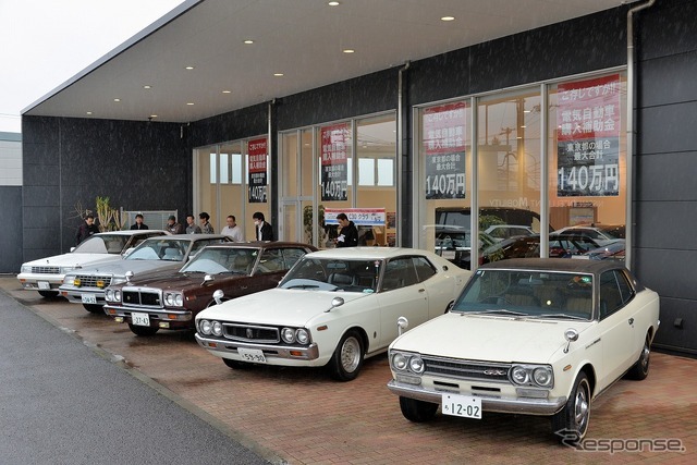 日産ローレル ハードトップ生誕55周年を祝う集い