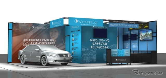 ワイヤレスカーのブースイメージ