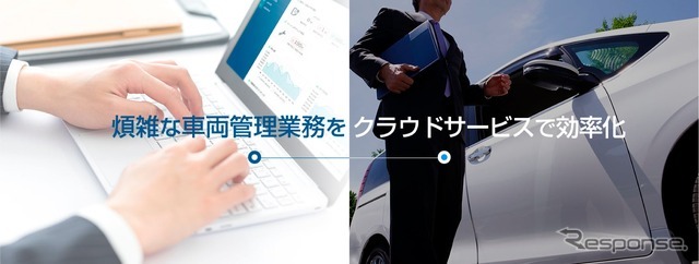 ソフト99の車両管理クラウド『どらあぷ for Biz』