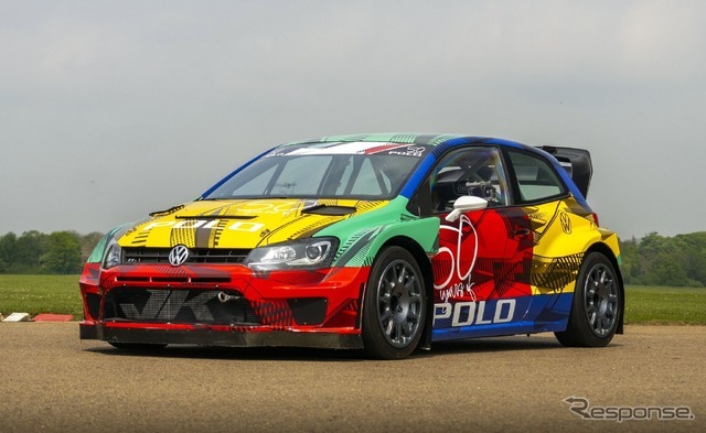 VW『ポロ』のデビュー50周年を祝う特別なレースカーデザイン