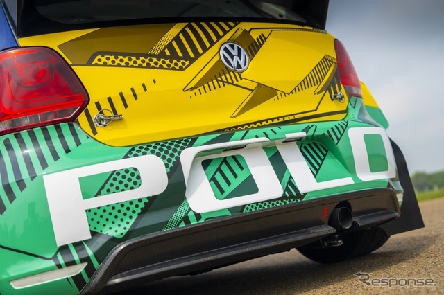 VW『ポロ』のデビュー50周年を祝う特別なレースカーデザイン