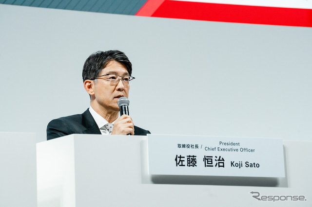 トヨタ自動車 佐藤恒治取締役社長