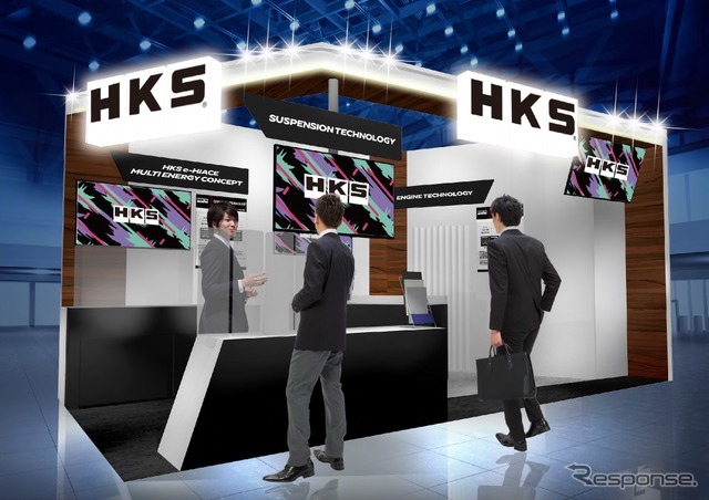 HKSの「人とくるまのテクノロジー展 2025」ブースイメージ