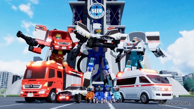 「特装合体ロボ ジョブレイバー」　(c) TOMY