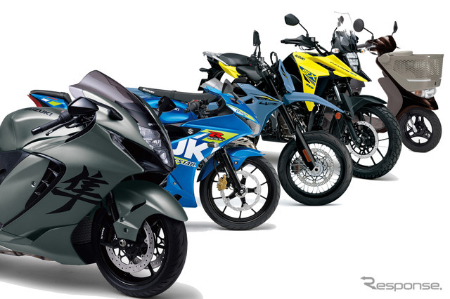 「スズキ推しバイク総選挙」の結果が発表！各会場での人気バイクは