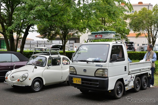 昭和平成／軽自動車＆普通車展示会in道の駅アグリパークゆめすぎと