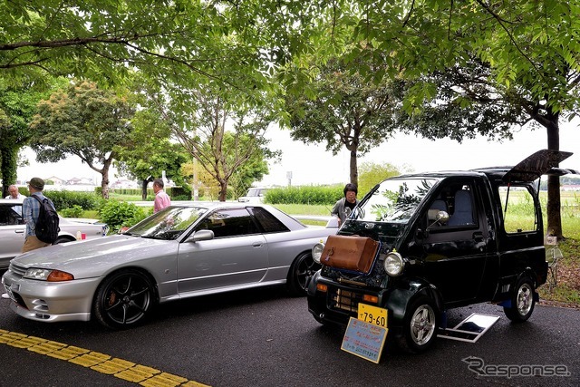 昭和平成／軽自動車＆普通車展示会in道の駅アグリパークゆめすぎと