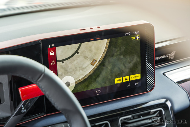 ルノー『4 E-Techエレクトリック』をベースにした救急車両「vision4rescue」
