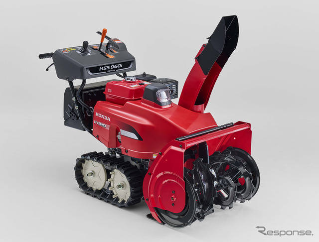ホンダのハイブリッド除雪機 HSS960i（J）