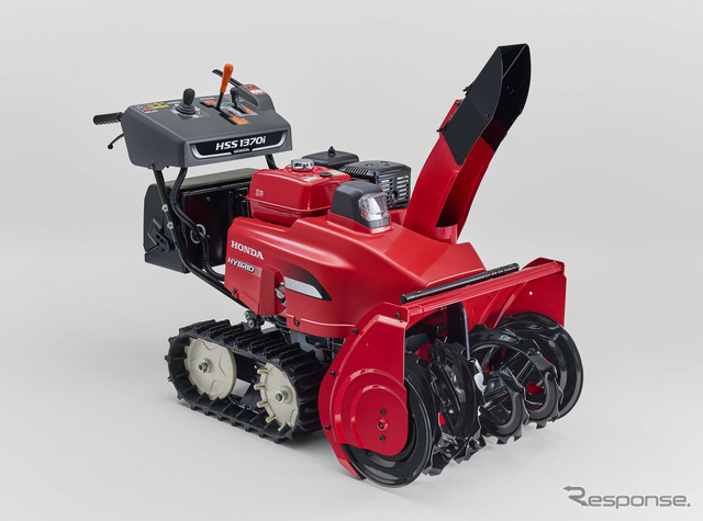 ホンダのハイブリッド除雪機 HSS1370i（J）