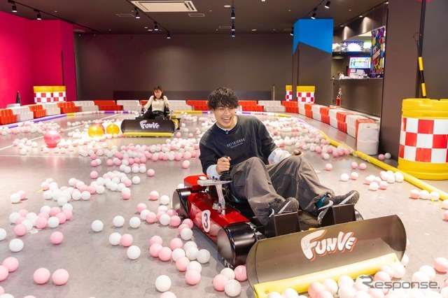 トヨタが開発したライド型アトラクション『FUNVE（ファンビー）』