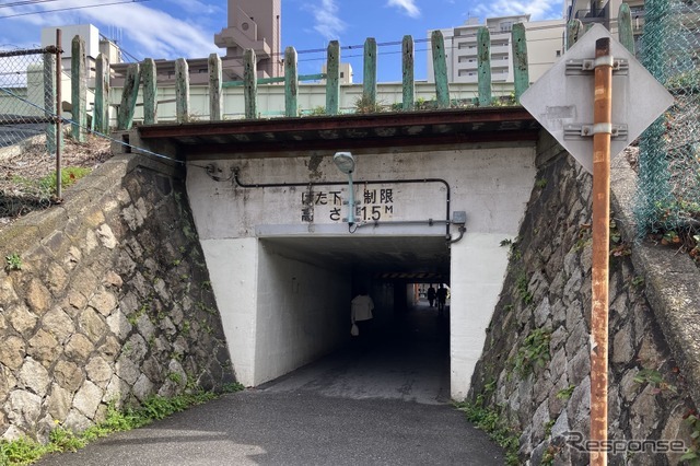 制限1.5m、亀戸駅東側