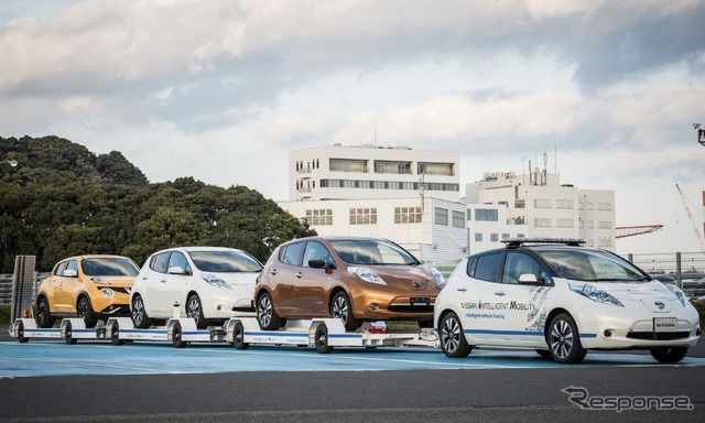日産追浜工場：Intelligent Vehicle Towing（2016年）