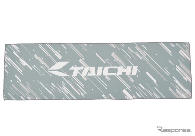 濡らすだけでひんやり冷感効果、TAICHからクーリングタオルが発売